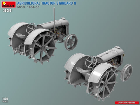 Miniart Fordson N 1934–36 traktoriaus plastikinis modelis 1/35