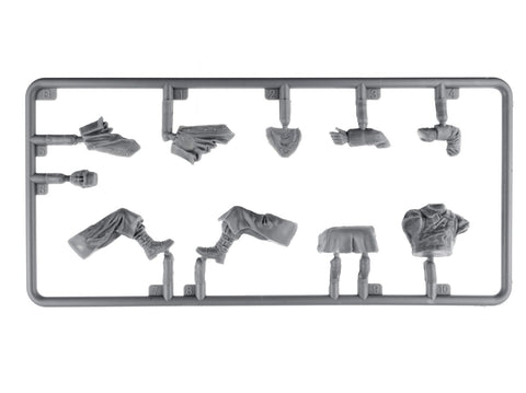Vokiečių tankistų žiemos uniformos figūrėlės 1944–45, 1/35 Miniart modelis