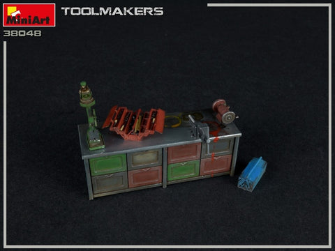 Miniart Įrankių Meistrai 1/35 plastikinis surenkamas modelis