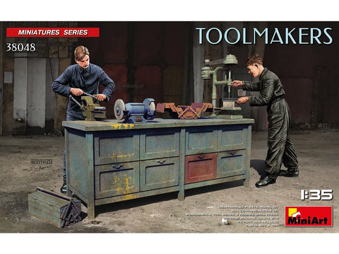 Miniart Įrankių Meistrai 1/35 plastikinis surenkamas modelis