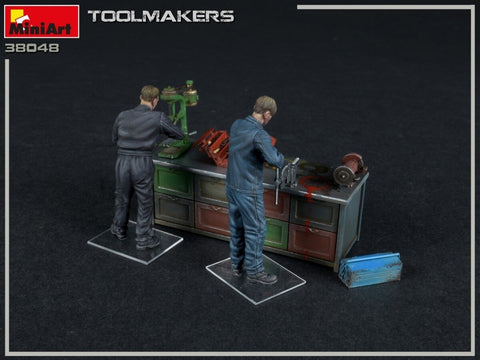 Miniart Įrankių Meistrai 1/35 plastikinis surenkamas modelis