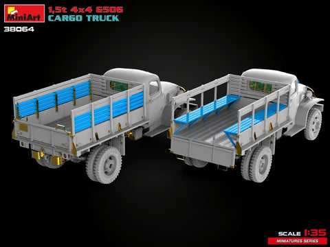 MiniArt Chevrolet G506 1,5 t 4x4 karo sunkvežimis 1/35 plastikinis modelis