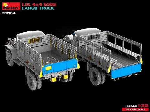 MiniArt Chevrolet G506 1,5 t 4x4 karo sunkvežimis 1/35 plastikinis modelis
