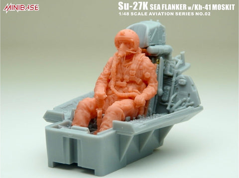Su-27K Sea Flanker su Kh-41 Moskit, plastikinis modelis 1/48