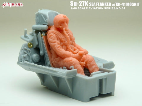 Su-27K Sea Flanker su Kh-41 Moskit, plastikinis modelis 1/48
