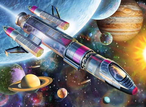 Ravensburger: Mission In Space 100 Piece Puzzle - RAVENSBURGER dėlionė - HOBI.LT 🇱🇹