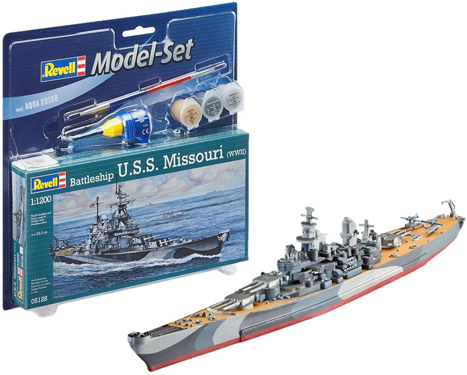 Revell U.S.S. laivo modelis - detalus rinkinys su dažais! – HOBi.lt 🔴