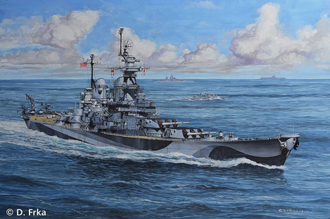 Revell: Model Set Battleship U.S.S. - PLASTIKINIS modeliavimo rinkinys - HOBI.LT 🇱🇹