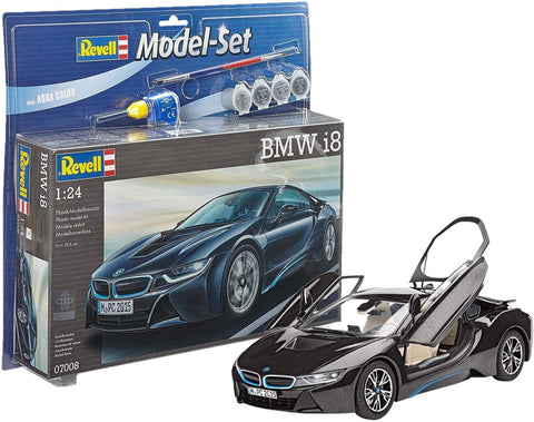 Revell: Model Set BMW i8 II - PLASTIKINIS modeliavimo rinkinys - HOBI.LT 🇱🇹