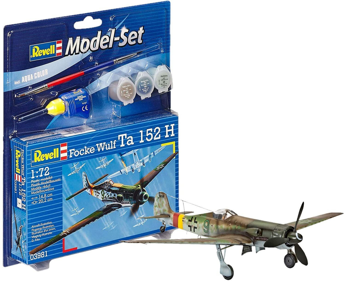 Modelis Focke Wulf Ta 152 - Detalus plastikinis rinkinys 1:72 – HOBi.lt 🔥