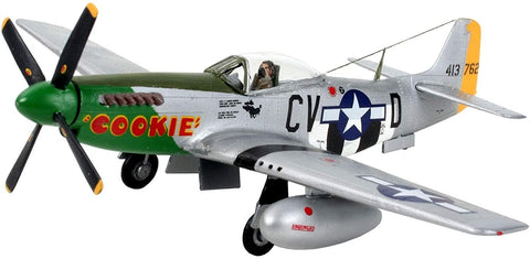 Revell: Model Set P - 51D Mustang - PLASTIKINIS modeliavimo rinkinys - HOBI.LT 🇱🇹