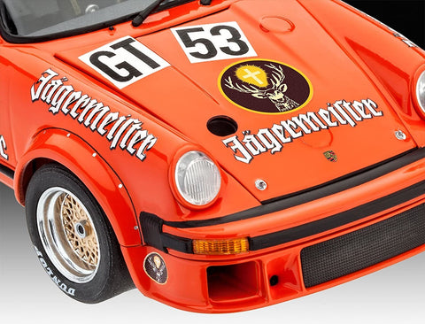 Revell: Model Set Porsche 934 RSR ''Jagermeister'' - PLASTIKINIS modeliavimo rinkinys - HOBI.LT 🇱🇹