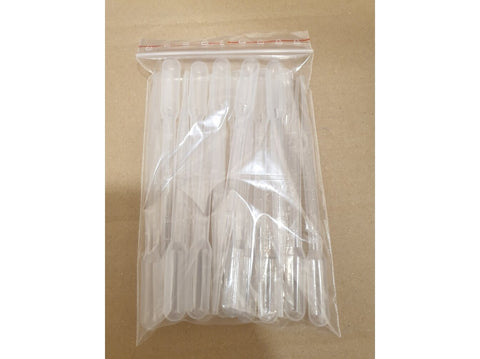 Vienkartinės plastikinės pipetės 3 ml, 20 vnt