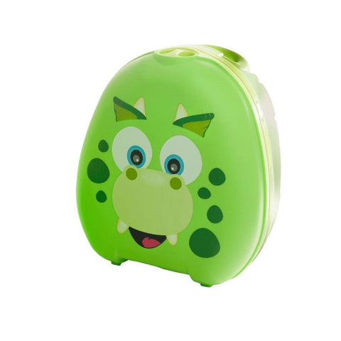 My Carry Potty nešiojamas mokomasis naktipuodis vaikams „Dinozauras“ – sandarus, kelioninis