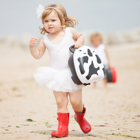 My Carry Potty nešiojamas naktipuodis vaikams „Karvutė“ – sandarus, kelionėms