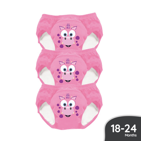 Mokomosios atprastukės „Rožinis drakonas“ 18–24 mėn., nepralaidžios vandeniui – My Carry Potty