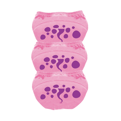 Mokomosios kelnaitės–atprastukės „Rožinis drakonas“ 2–3 m., vandeniui atsparios – My Carry Potty