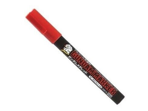 Mr. Hobby Gundam markeris GM16 – metalinė raudona