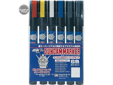Mr.Hobby Gundam Seed Basic markerių rinkinys GMS-109