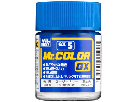 Mr.Hobby Mr.Color GX modelių dažai Susie Blue 18 ml, GX-5