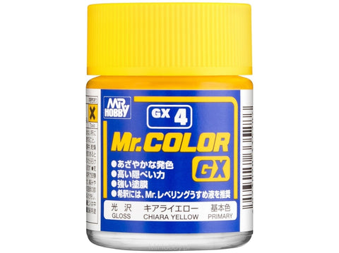 Mr.Hobby Mr.Color GX dažai Chiara Yellow GX-4, 18 ml