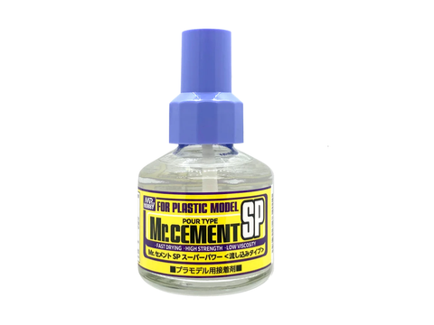 Mr.Hobby Mr. Cement SP kapiliariniai plastiko klijai, 40 ml