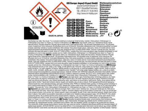 Mr.Hobby Mr.Color Leveling Thinner dažų skiediklis 110 ml T-106 aerografui