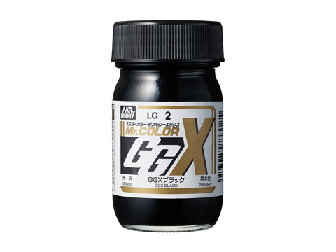 Mr.Hobby Mr. Color GGX juodi akriliniai dažai, 60 ml