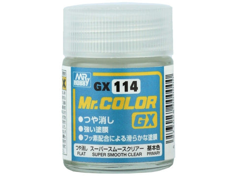 Mr.Hobby Mr.Color GX Super Smooth matinis lakas 18 ml GX-114