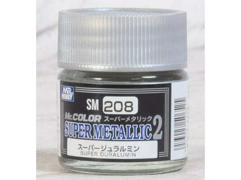 Mr.Hobby Mr.Color Super Metallic II nitro dažai SM-208 Super Duralumin, 10 ml