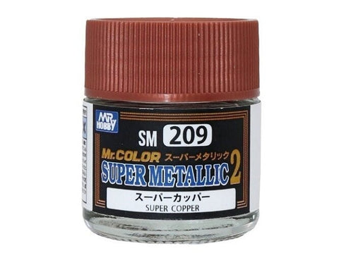 Mr.Hobby Mr.Color Super Metallic II SM-209 Super Copper metalikas, 10 ml