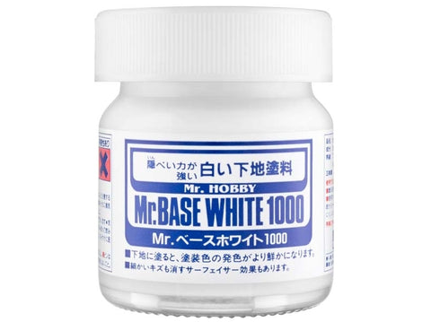 Mr.Hobby Mr. Base White 1000 gruntas 40 ml – baltas surfacer SF-283