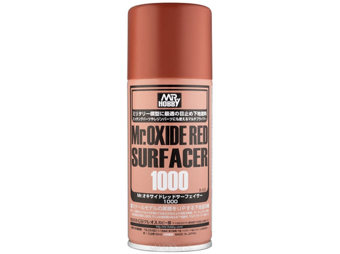 Mr.Hobby Mr.Oxide Red Surfacer 1000 gruntas purškiamas, 170 ml