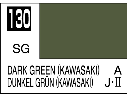 Mr.Color C-130 nitro dažai tamsiai žalia Kawasaki, 10 ml