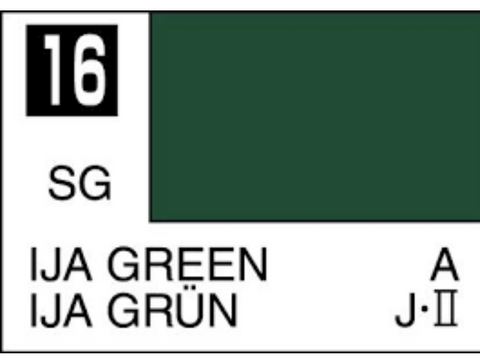 Nitro dažai Mr.Hobby Mr.Color C-016 IJA Green, 10 ml