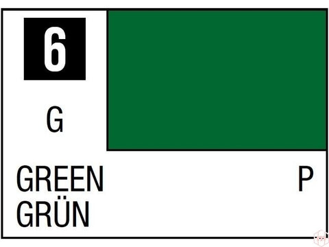 Mr.Hobby Mr.Color C-006 Žalia nitro dažai modeliams 10 ml