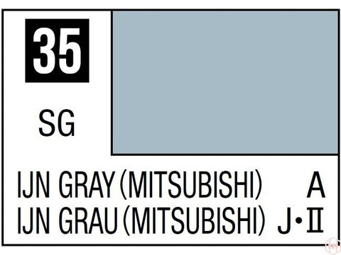 Mr.Hobby Mr.Color C-035 IJN Gray (Mitsubishi) nitro dažai, 10 ml