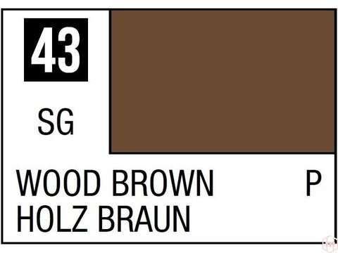 Mr.Hobby Mr.Color C-043 Wood Brown nitro dažai, 10 ml