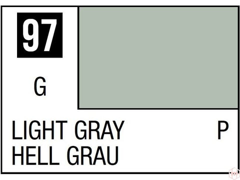 Mr.Hobby Mr.Color C-097 šviesiai pilki nitro dažai, 10 ml