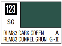 Mr.Hobby Mr.Color C-123 RLM83 tamsiai žali nitro dažai modeliams, 10 ml