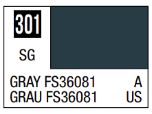 Mr.Hobby Mr.Color C-301 FS36081 pilki nitro dažai, 10 ml