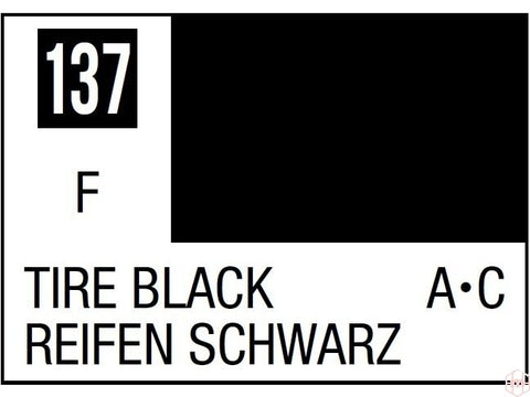 Mr.Color C-137 Tire Black nitro dažai, 10 ml