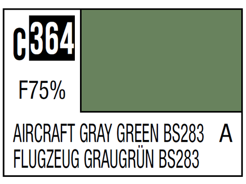 Mr.Hobby Mr.Color C-364 Aircraft Gray Green BS283 nitro dažai, 10 ml