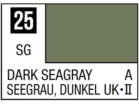 Mr.Hobby Mr.Color C-025 Dark Seagray nitro dažai, 10 ml