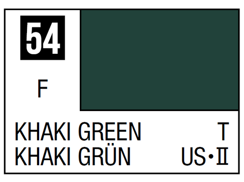 Mr.Hobby Mr.Color C-054 Khaki Green nitro dažai 10 ml