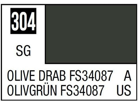 Mr.Hobby Mr.Color C-304 Olive Drab FS34087 nitro dažai, 10 ml