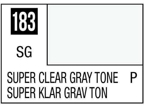 Mr.Hobby Mr.Color C-183 Super Clear Gray Tone nitro dažai, 10 ml