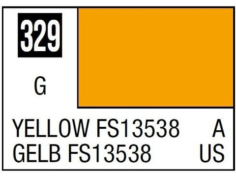Mr.Hobby Mr.Color C-329 Yellow FS13538 nitro dažai, 10 ml
