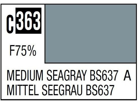 Mr.Hobby Mr.Color C-363 Medium Sea Gray BS637 nitro dažai, 10 ml