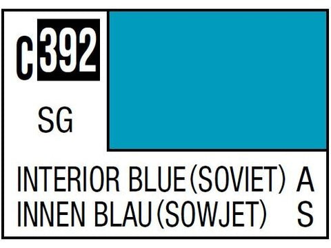 Mr.Hobby Mr.Color C-392 Interior Blue Soviet nitro dažai, 10 ml